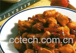 果蔬百科辣椒炒素鸡-0