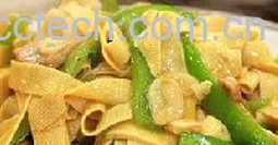 果蔬百科尖椒干豆腐-0