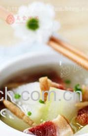 果蔬百科参金冬瓜汤-0