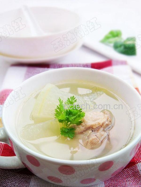 果蔬百科鸭腿冬瓜汤-0