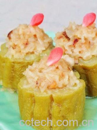 果蔬百科糯米酿苦瓜-0