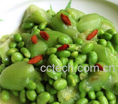 果蔬百科丝瓜毛豆-0