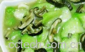 果蔬百科冬菇烩丝瓜-0