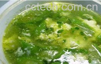 果蔬百科鸡蛋丝瓜汤-0