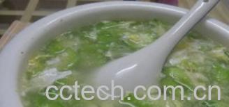 果蔬百科丝瓜蛋汤-0