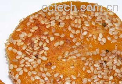 果蔬百科芝麻南瓜饼-0