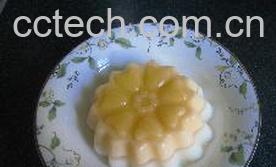 果蔬百科抹茶木瓜香草味三色布丁-0