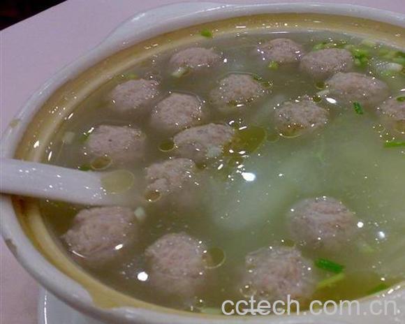 果蔬百科冬瓜丸子汤-0