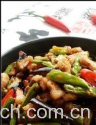 果蔬百科干锅茄子豆角-0