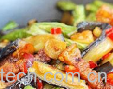 果蔬百科干锅茄子扁豆-0