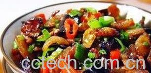 果蔬百科茄皮小炒肉-0