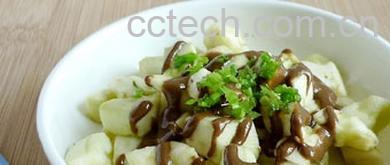 果蔬百科麻油拌茄子-0