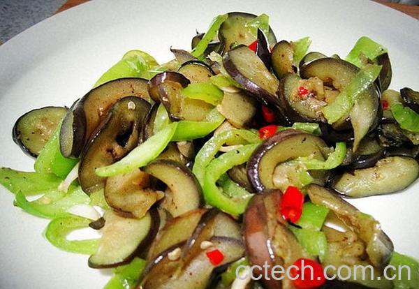 果蔬百科小炒茄子-0