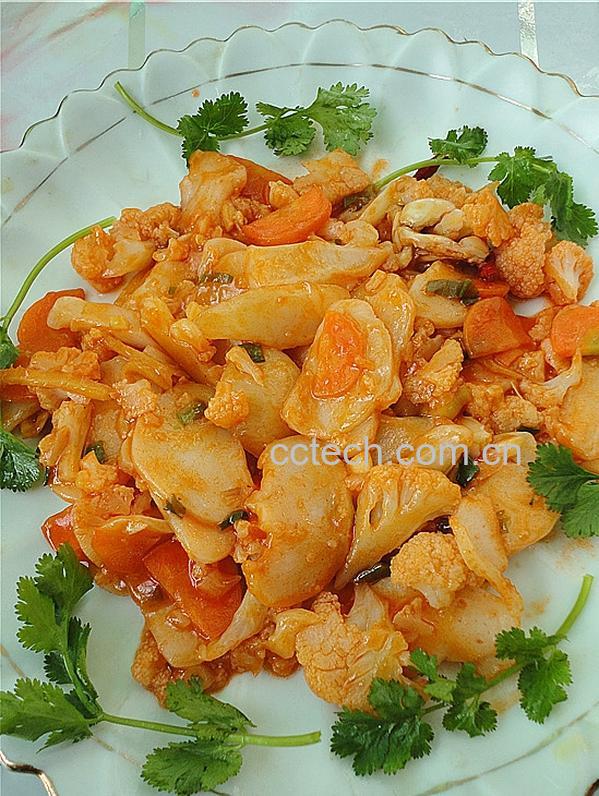 果蔬百科番茄酱炒年糕-0