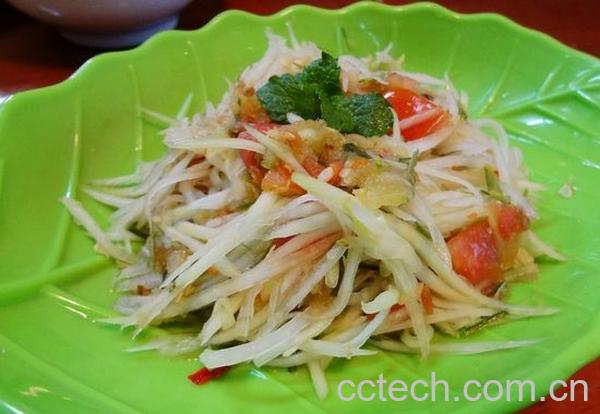 果蔬百科泰式木瓜沙律-0