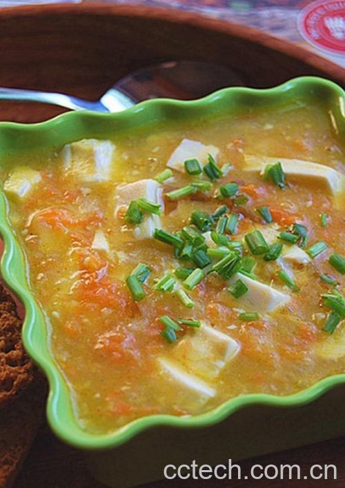 果蔬百科白薯豆腐番茄汤-0