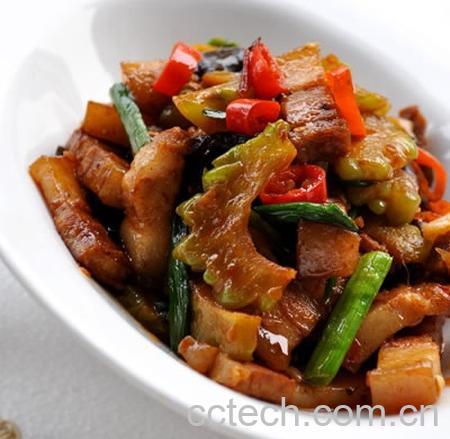 果蔬百科苦瓜烧肉-0