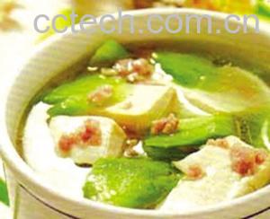 果蔬百科苦瓜炖豆腐-0