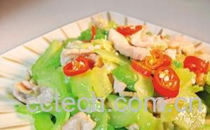 果蔬百科苦瓜炒肉-0