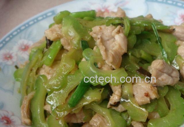 果蔬百科苦瓜炒腊肉-0
