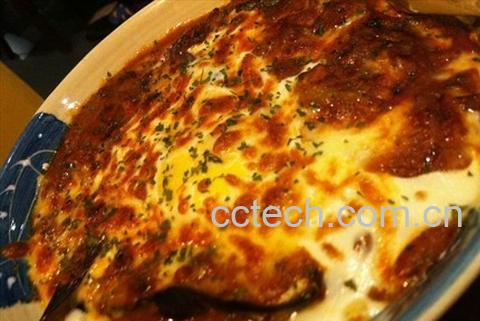 果蔬百科肉酱茄子片-0