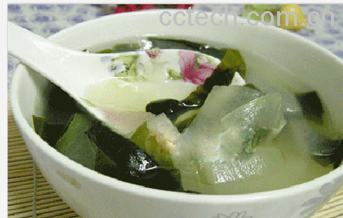 果蔬百科冬瓜海带汤-0