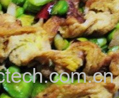 果蔬百科蚕豆炒鸡蛋-0