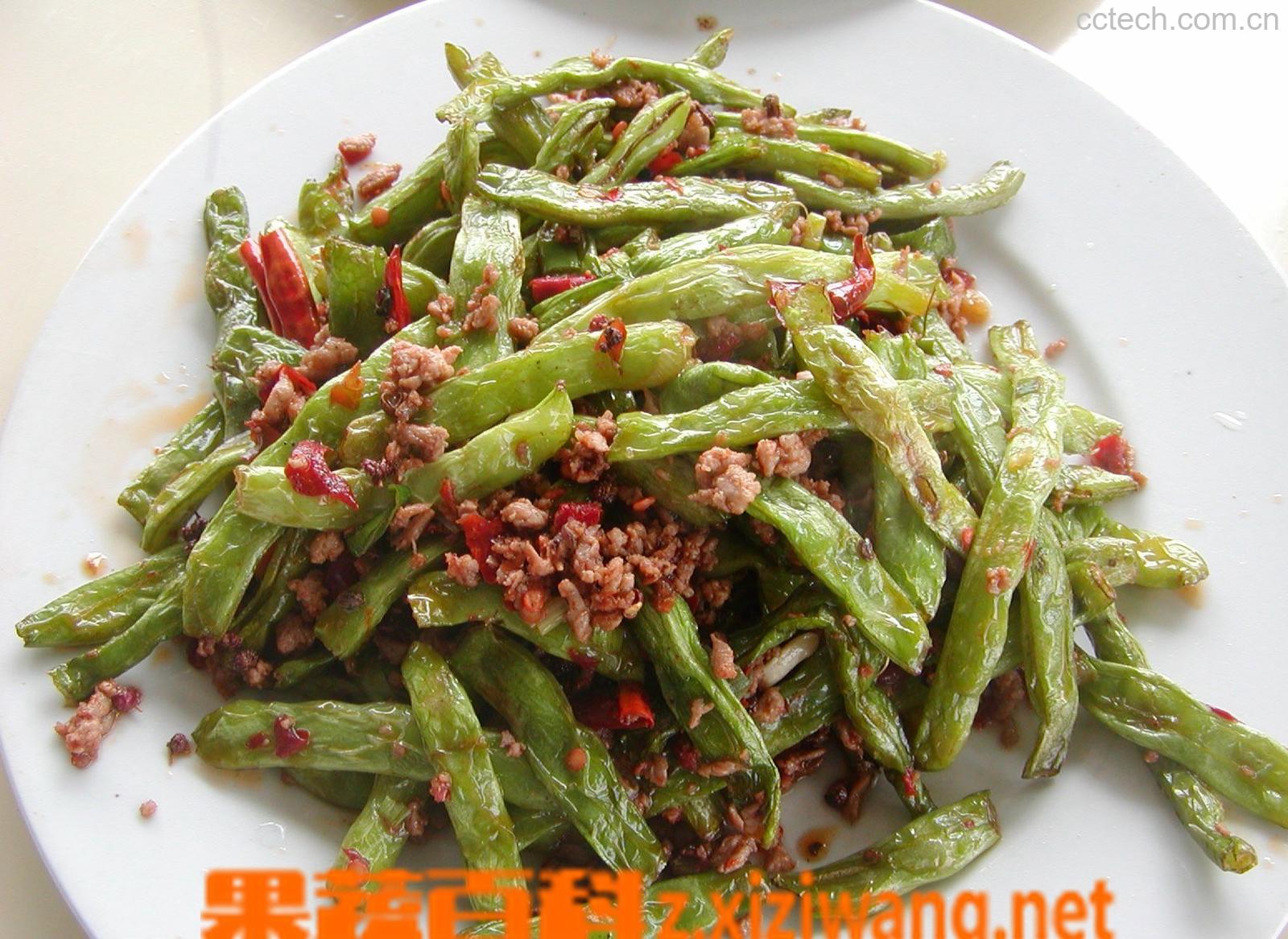 果蔬百科干煸芸豆-0