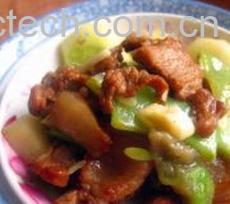 果蔬百科扁豆炒肉-0