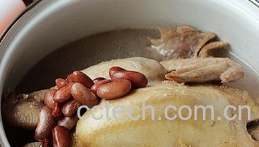 果蔬百科椰汁芸豆鸡汤-0