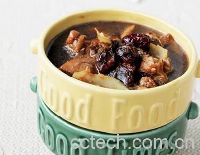 果蔬百科罗汉果百合鸡汤-0