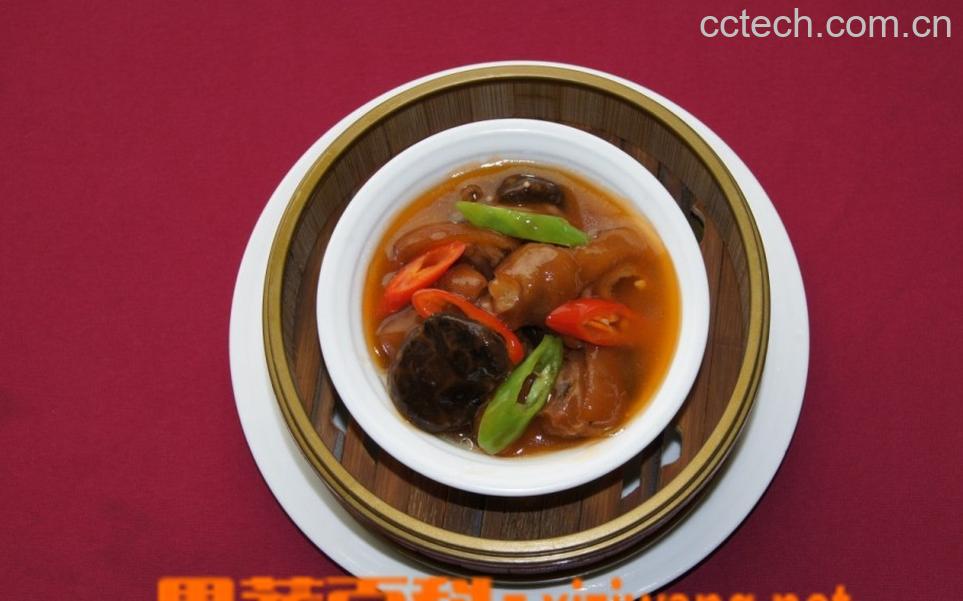 果蔬百科香菇猪脚-0