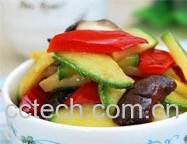 果蔬百科蚝油香菇西葫芦-0