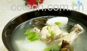 果蔬百科木耳鸡汤-0