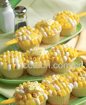 果蔬百科玉米纸杯蛋糕-0