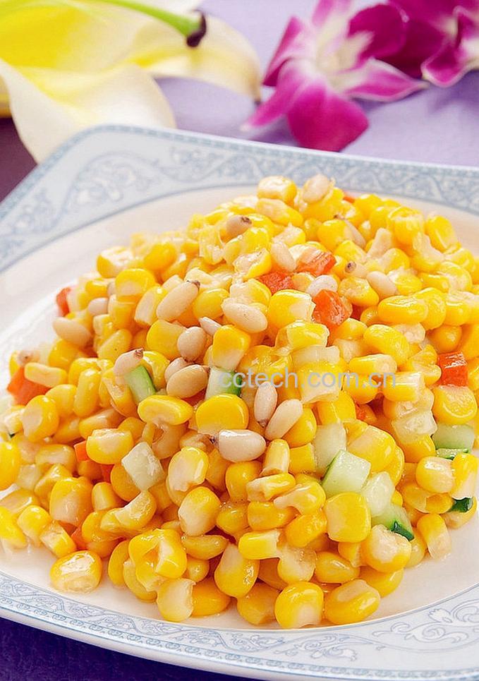 果蔬百科松仁玉米-0