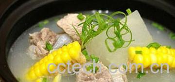 果蔬百科玉米骨头汤-0