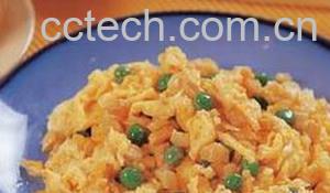 果蔬百科萝卜青豆炒鸡蛋-0