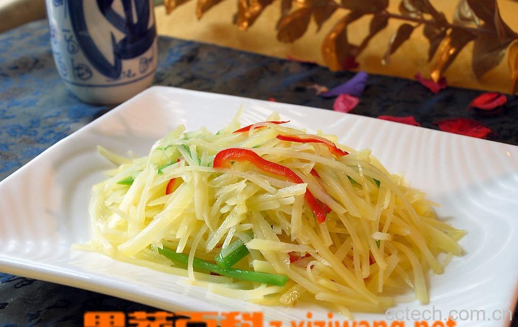 果蔬百科青椒土豆丝-0