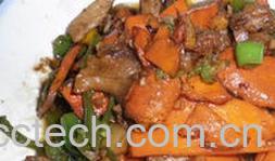 果蔬百科胡萝卜炒肉-0