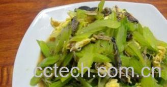 果蔬百科芹菜炒鸡肉-0