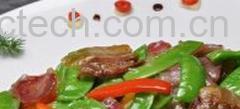 果蔬百科荷兰豆炒腊肉-0