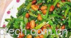 果蔬百科凉拌菠菜的做法步骤 -0