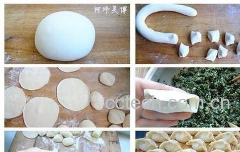 果蔬百科扫帚菜包饺子做法步骤教程 -0