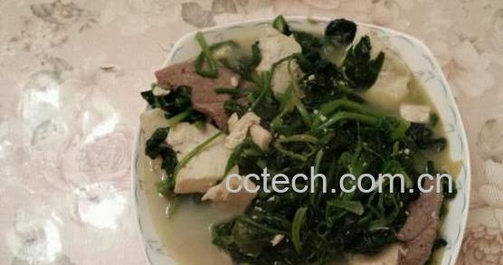 果蔬百科菠菜豆腐怎么做好吃-0