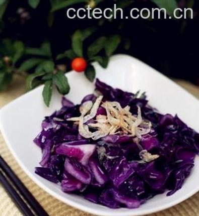 果蔬百科紫甘蓝的家常做法大全 -0