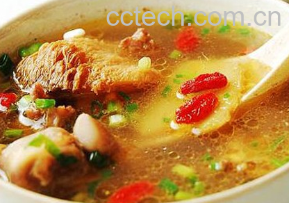 果蔬百科猴头菇炖鸡汤-0