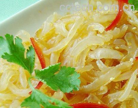 果蔬百科海蜇头的营养价值和做法-0