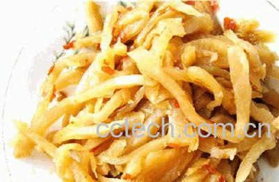 果蔬百科榨菜怎么炒好吃 榨菜的做法大全-0