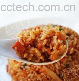 果蔬百科韩国泡菜炒饭的做法-0